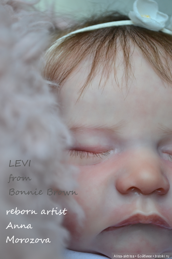 Девочка Леви скорое рождение. Кукла реборн Анны Морозовой