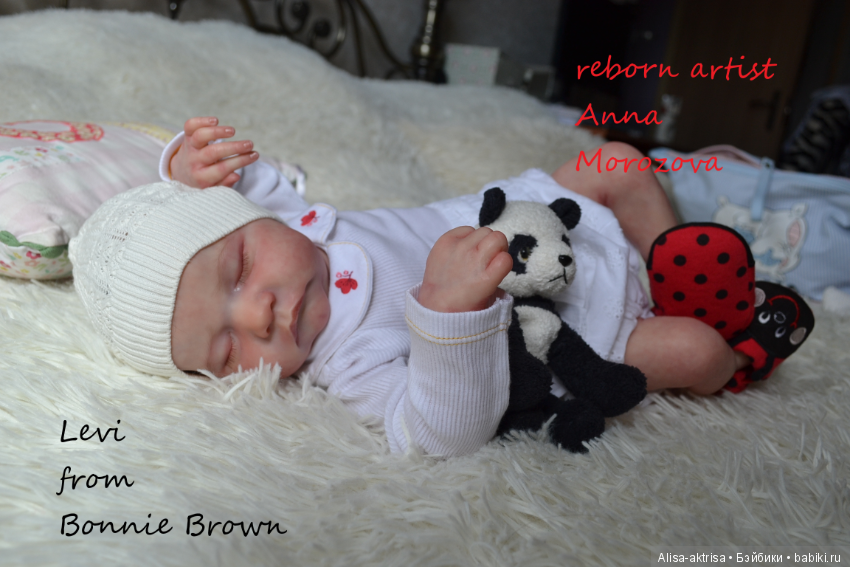 Девочка Леви скорое рождение. Кукла реборн Анны Морозовой