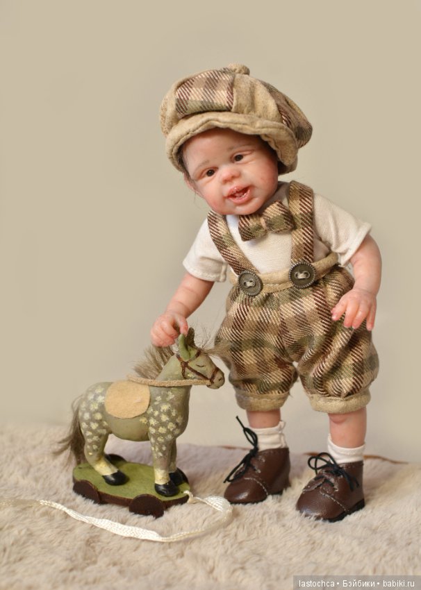 Филиппок - авторская кукла Елены Ткаченко