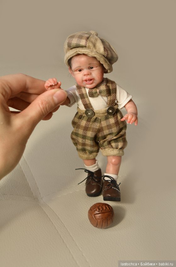 Филиппок - авторская кукла Елены Ткаченко