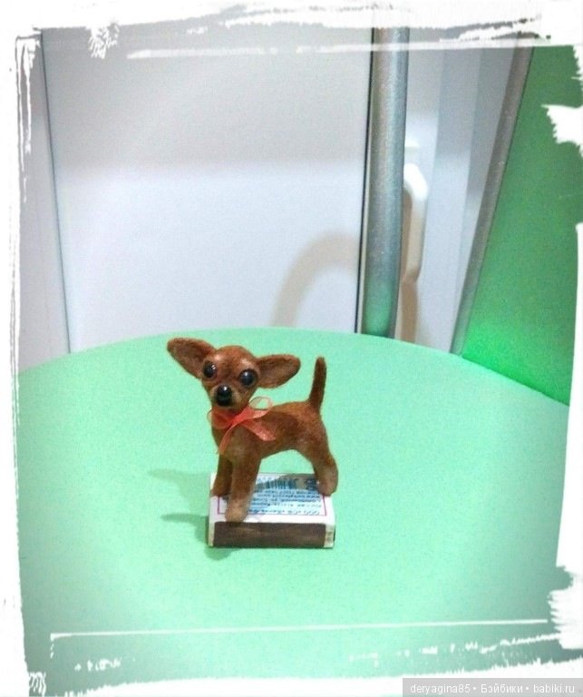 Мини фигурка "Той-терьер" (фото 2)
