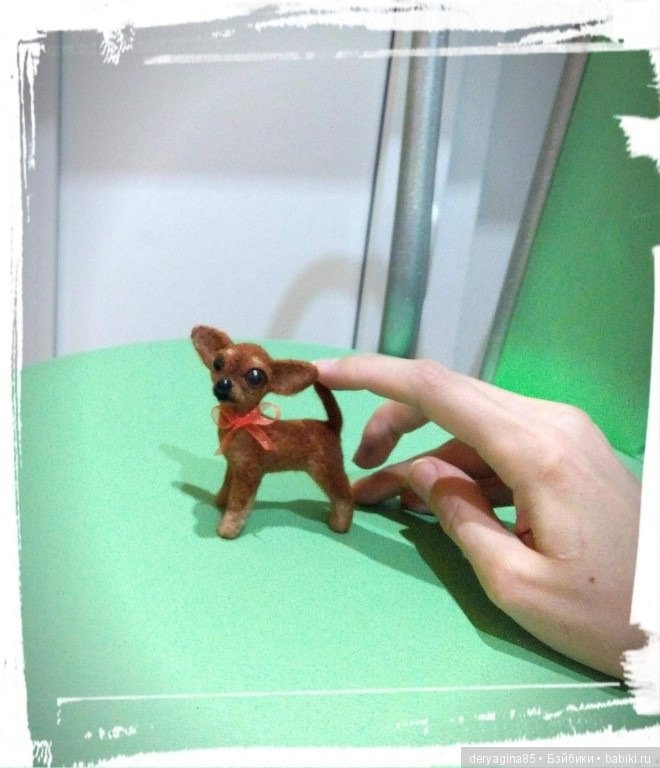 Мини фигурка "Той-терьер" (фото 8)