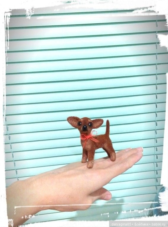 Мини фигурка "Той-терьер" (фото 5)