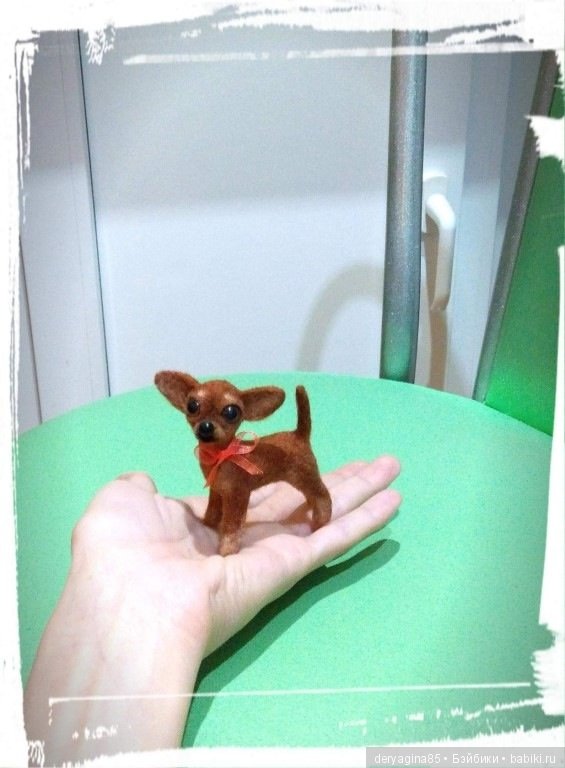 Мини фигурка "Той-терьер" (фото 7)