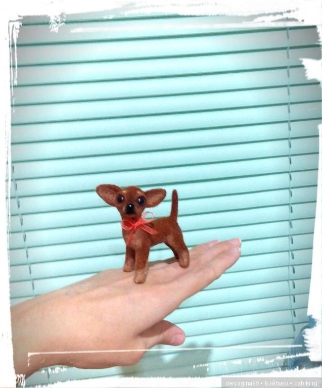 Мини фигурка "Той-терьер" (фото 6)