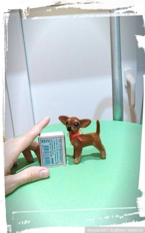 Мини фигурка "Той-терьер" (фото 3)