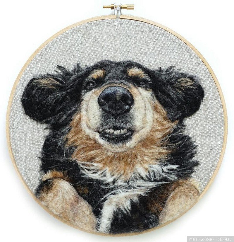 Невероятно реалистичная войлочная живопись от Дэни Айвс