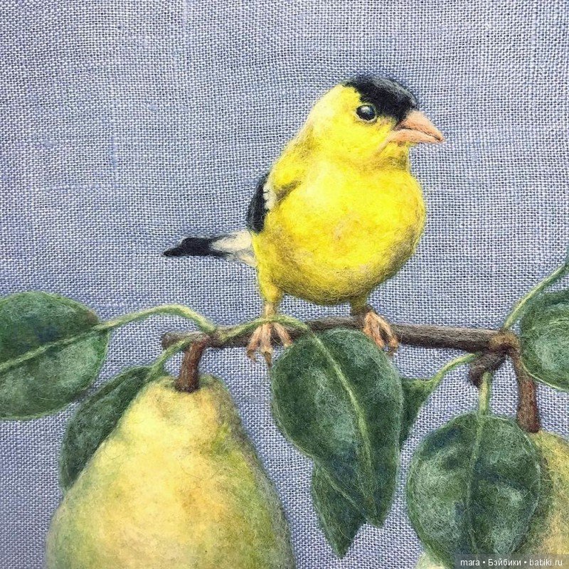 Невероятно реалистичная войлочная живопись от Дэни Айвс