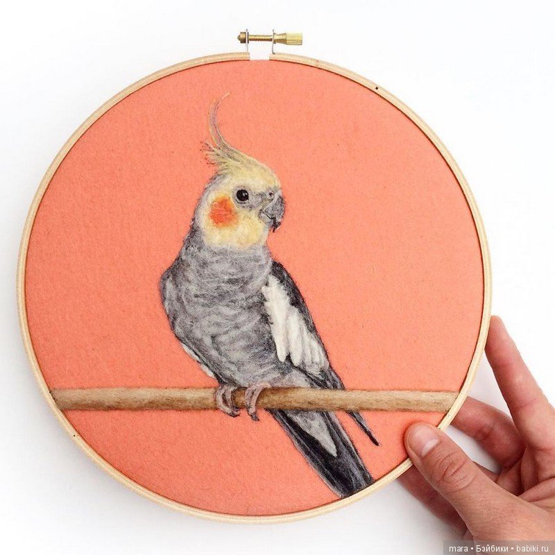 Невероятно реалистичная войлочная живопись от Дэни Айвс