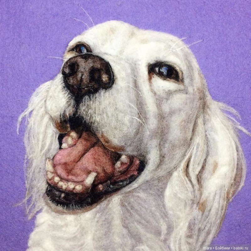 Невероятно реалистичная войлочная живопись от Дэни Айвс