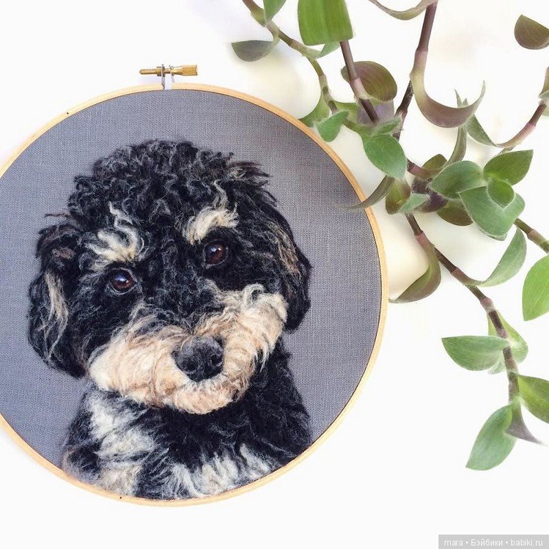 Невероятно реалистичная войлочная живопись от Дэни Айвс