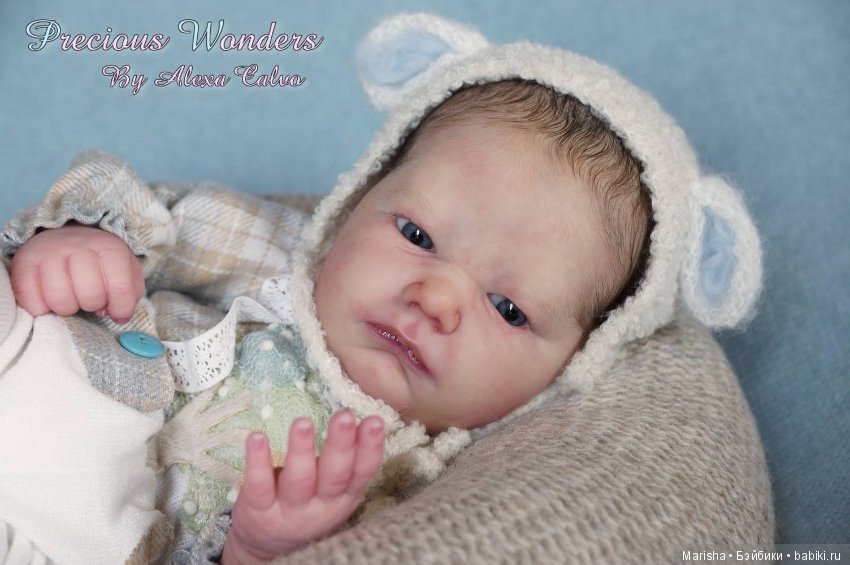 Realborn Landon awake by Bountiful Baby, автор Alexa Calvo Cabet (фото 10)