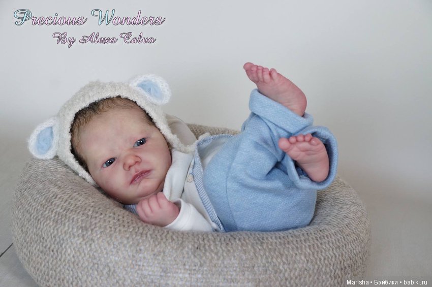 Realborn Landon awake by Bountiful Baby, автор Alexa Calvo Cabet (фото 2)