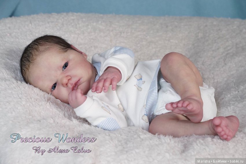 Realborn Landon awake by Bountiful Baby, автор Alexa Calvo Cabet (фото 5)