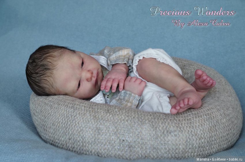 Realborn Landon awake by Bountiful Baby, автор Alexa Calvo Cabet (фото 6)
