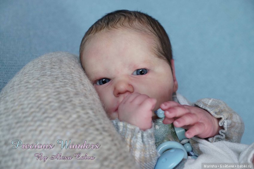 Realborn Landon awake by Bountiful Baby, автор Alexa Calvo Cabet (фото 3)