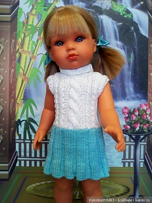 Новое платье для кукол Белла 45 см