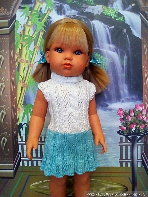 Новое платье для кукол Белла 45 см (фото 3)