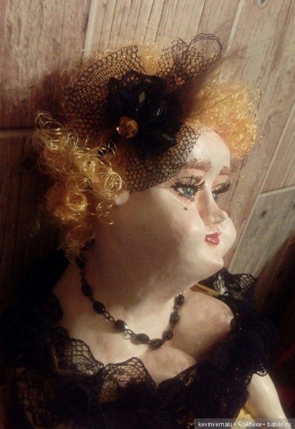 Серафима. Мечта о диете — Авторские куклы из дерева (фото 7)