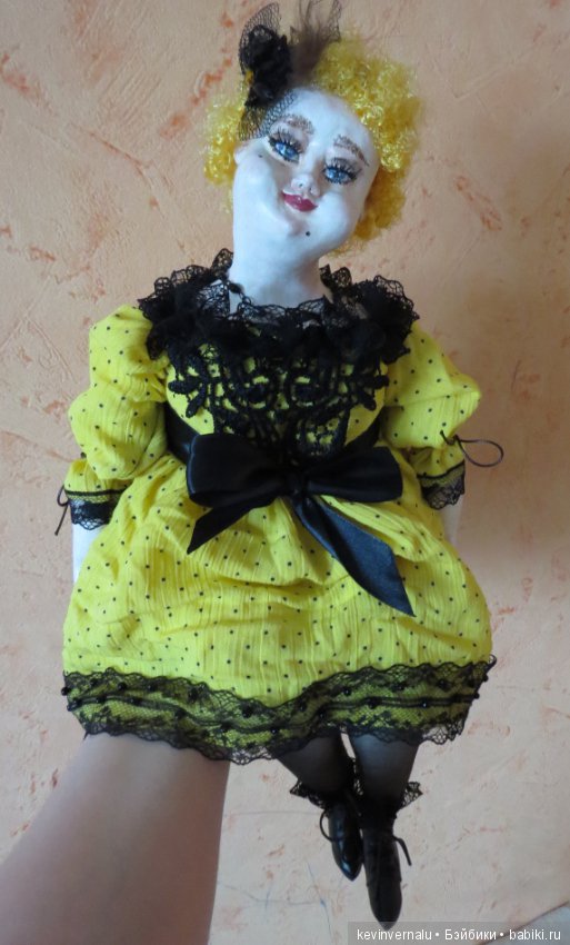 Серафима. Мечта о диете — Авторские куклы из дерева (фото 5)