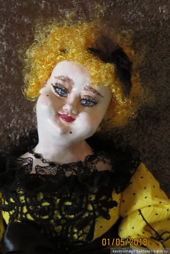 Серафима. Мечта о диете — Авторские куклы из дерева (фото 3)