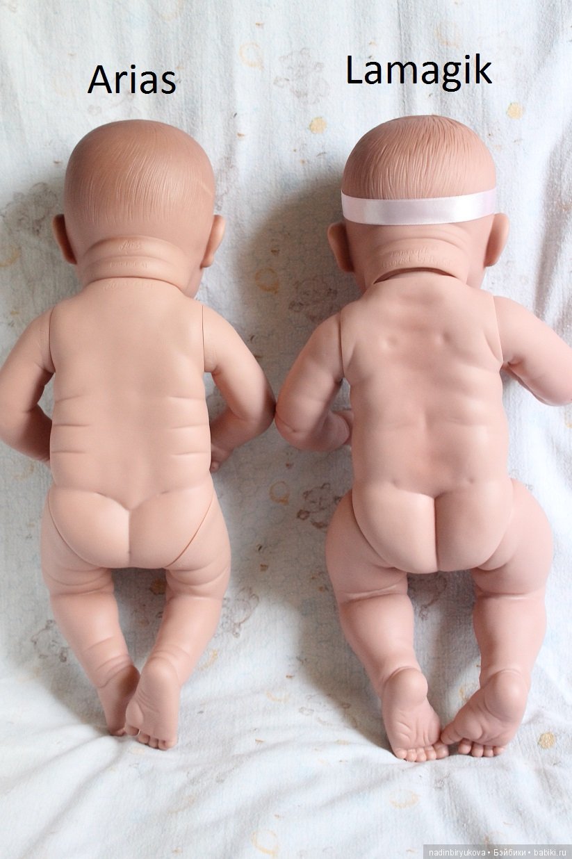 Сравнение испанских кукол MUNECAS Arias и Lamagik, Magic Baby Dolls (фото 8)