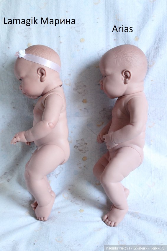 Сравнение испанских кукол MUNECAS Arias и Lamagik, Magic Baby Dolls (фото 5)