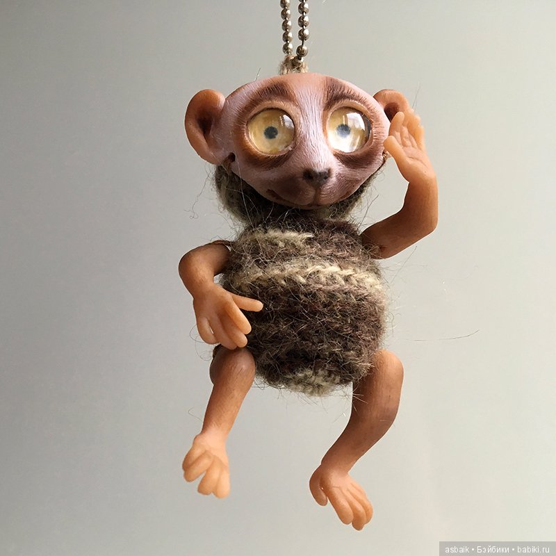 Толстый Лори — Лепка авторских кукол: полимерная глина (фото 2)