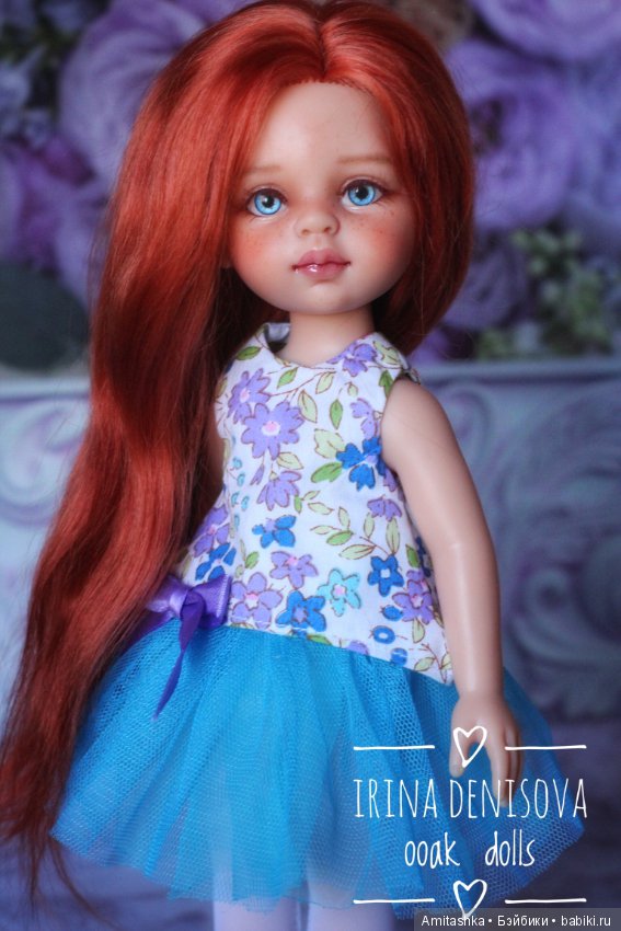 ООАК Ларочка Паола Рейна — ООАК Paola Reina (Паола Рейна) и испанских кукол: перерисовка (фото 3)