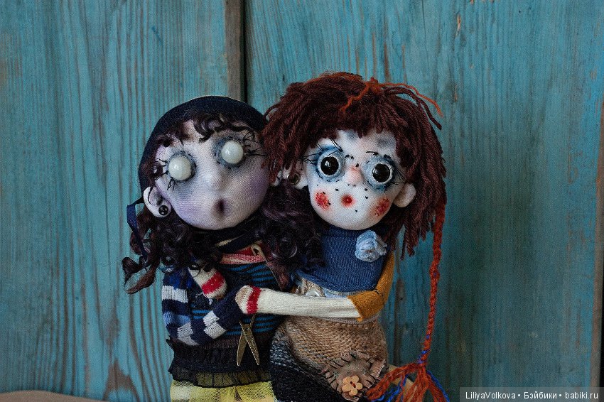 Мои монстряшки — Авторские текстильные куклы: Вальдорфские