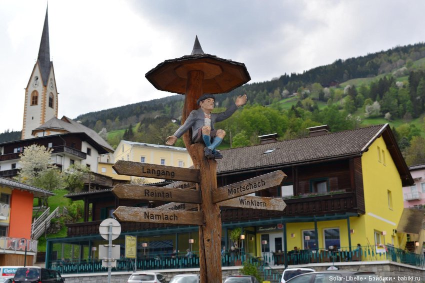 Еще одна поездка по Австрии с куколкой от Хайди Плюсцок