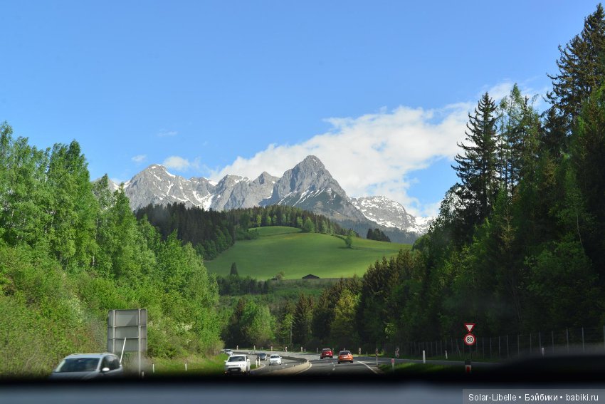 Еще одна поездка по Австрии с куколкой от Хайди Плюсцок