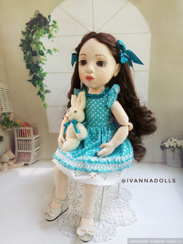 Текстильная кукла Мила — Авторские текстильные куклы: Вальдорфские (фото 4)