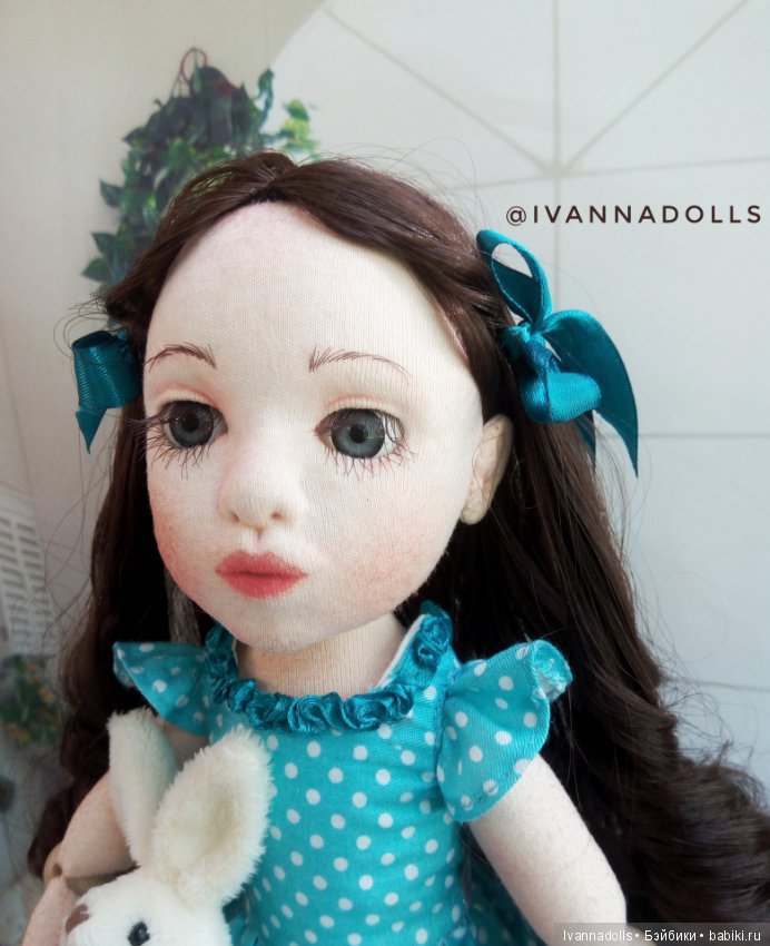 Текстильная кукла Мила — Авторские текстильные куклы: Вальдорфские (фото 2)
