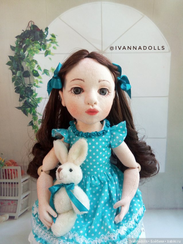 Текстильная кукла Мила — Авторские текстильные куклы: Вальдорфские