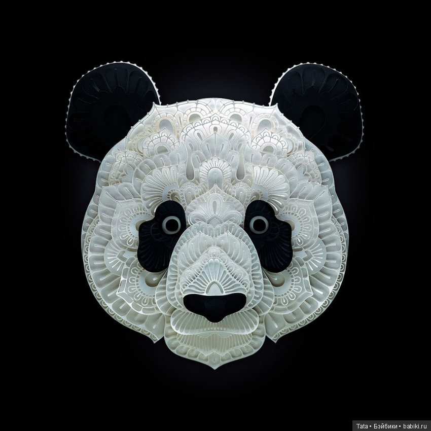 Скульптуры из бумаги: вымирающие виды (фото 4)