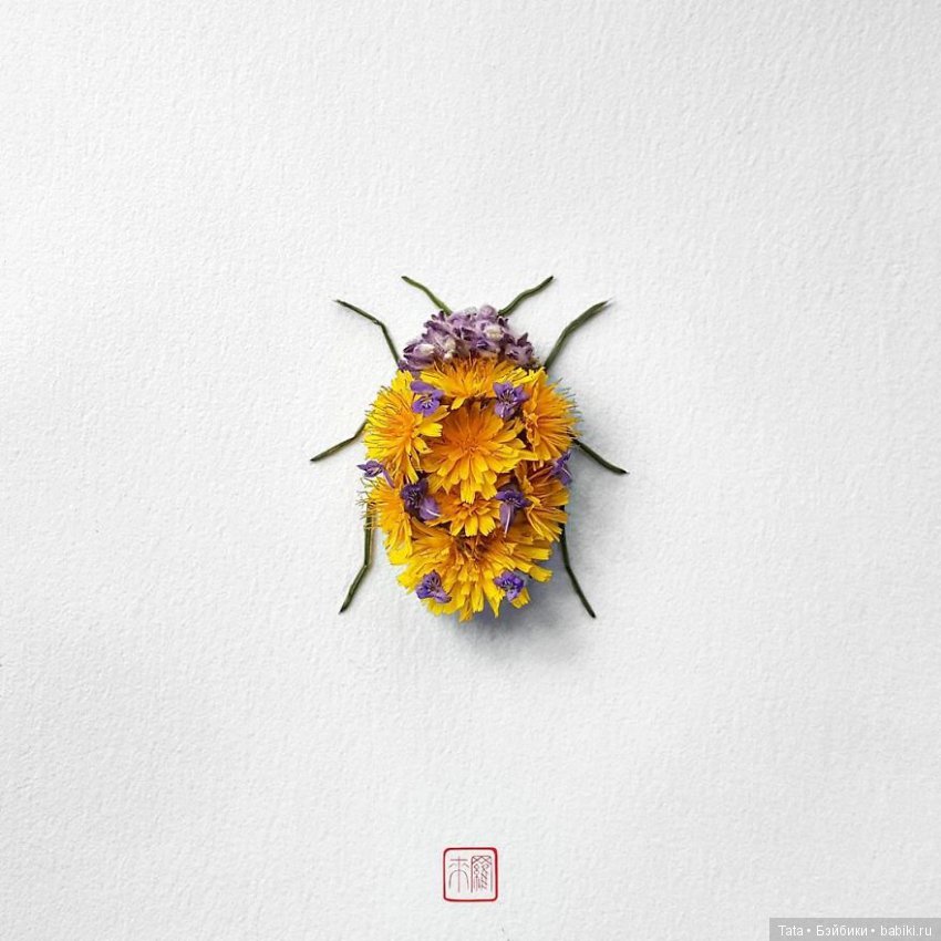 Насекомые из цветов — Мир искусства и творчества: стимпанк