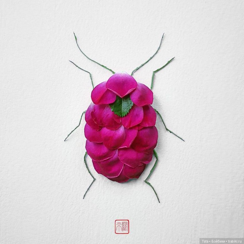 Насекомые из цветов — Мир искусства и творчества: стимпанк (фото 2)