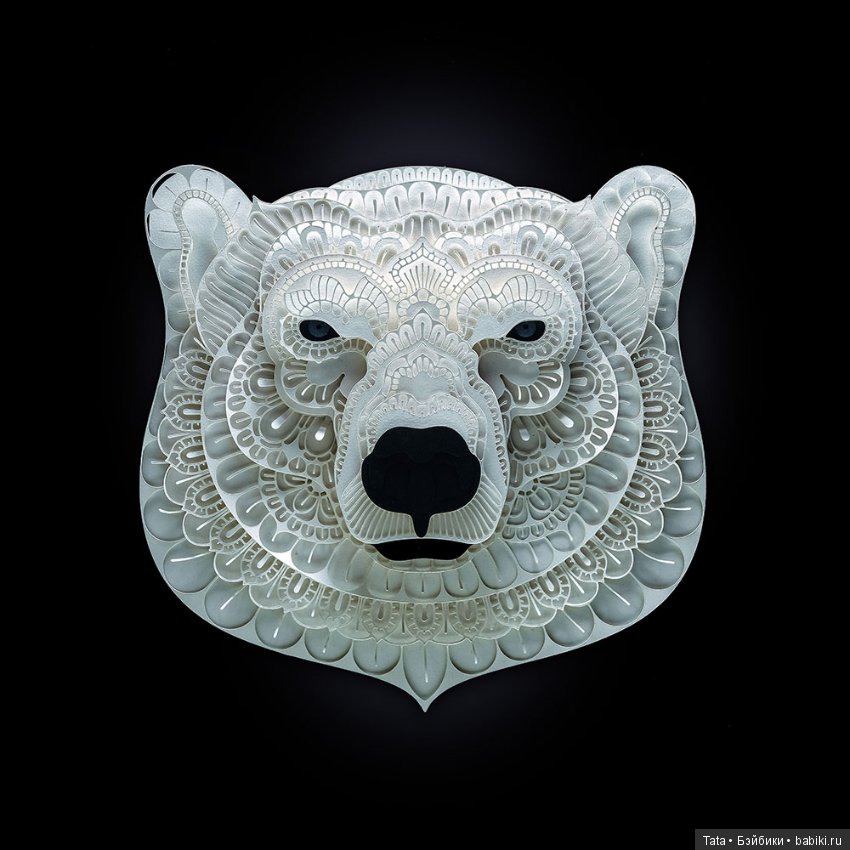 Скульптуры из бумаги: вымирающие виды (фото 6)