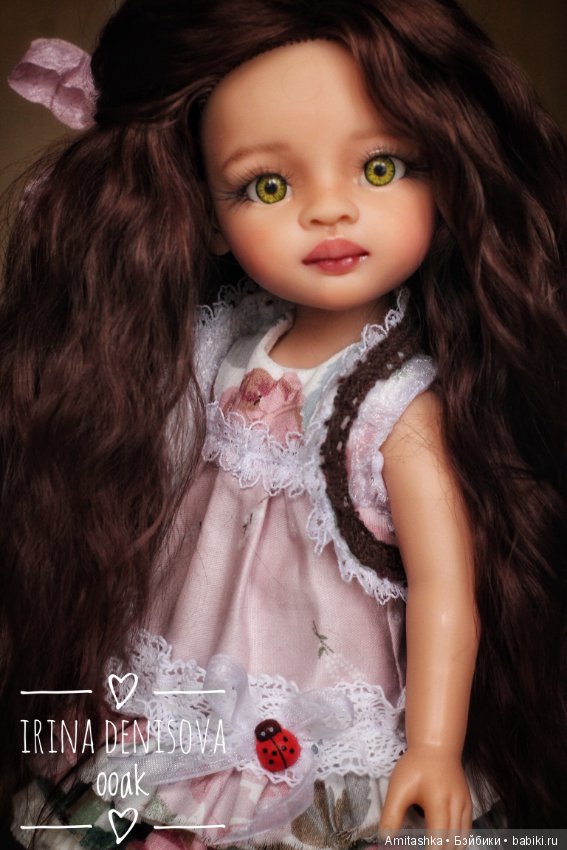 ООАК Азалия Паола Рейна — ООАК Paola Reina (Паола Рейна) и испанских кукол: перерисовка (фото 3)