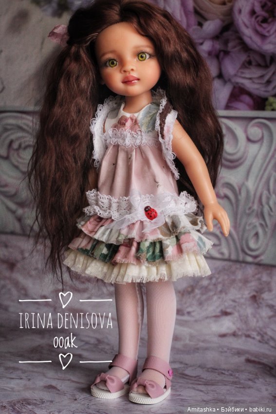 ООАК Азалия Паола Рейна — ООАК Paola Reina (Паола Рейна) и испанских кукол: перерисовка (фото 4)