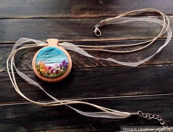 Восхитительные пейзажи из ниток