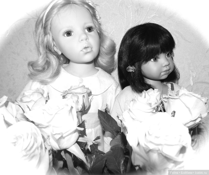 Два автора, две куклы... Hildegard Gunzel & Angela Sutter