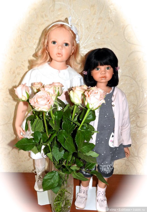 Два автора, две куклы... Hildegard Gunzel & Angela Sutter