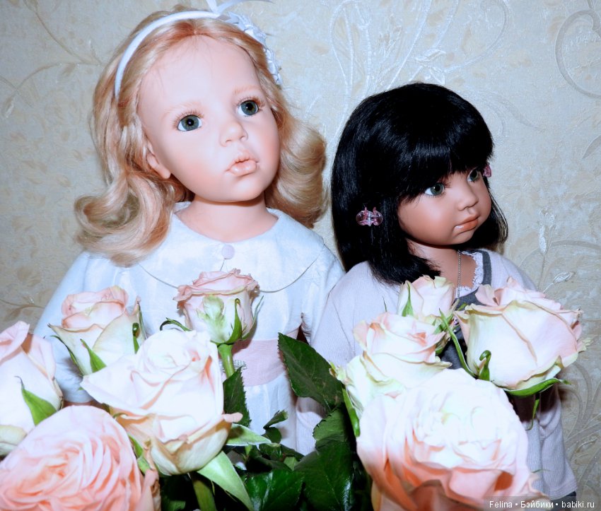 Два автора, две куклы... Hildegard Gunzel & Angela Sutter