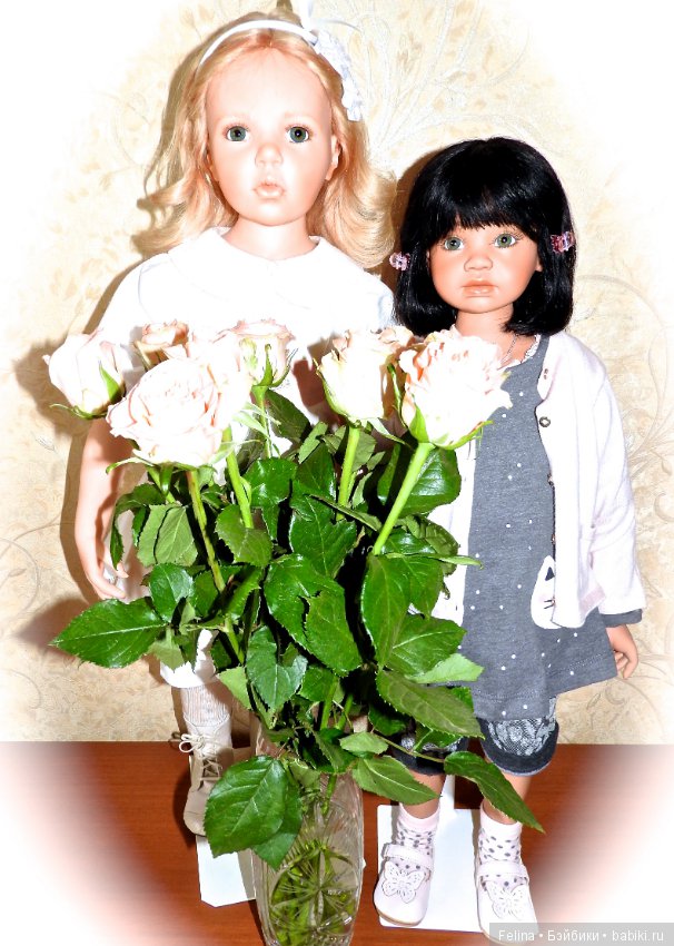 Два автора, две куклы... Hildegard Gunzel & Angela Sutter
