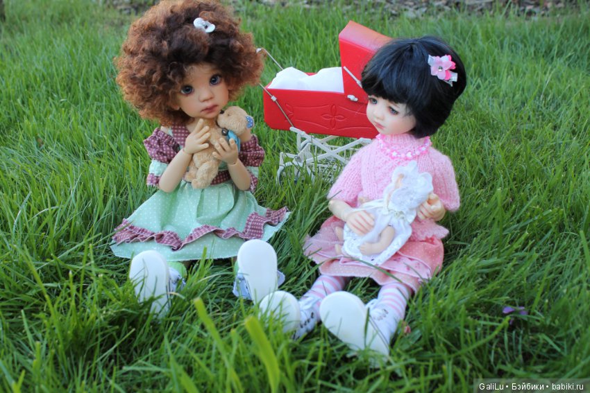 Мулаточка и японочка — Куклы Kaye Wiggs (Кайе Виггс): авторские BJD (БЖД)