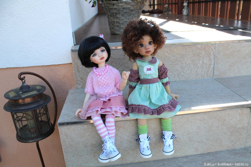 Мулаточка и японочка — Куклы Kaye Wiggs (Кайе Виггс): авторские BJD (БЖД)