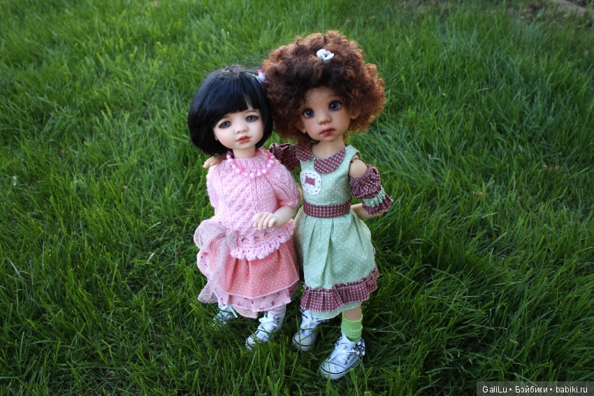 Мулаточка и японочка — Куклы Kaye Wiggs (Кайе Виггс): авторские BJD (БЖД)