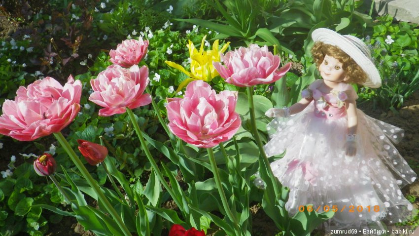 Бетси в роли цветочной феи